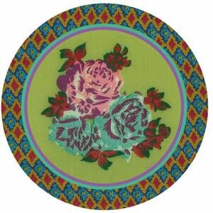 NEW LISA CORTI masonite placemats in naga garden green